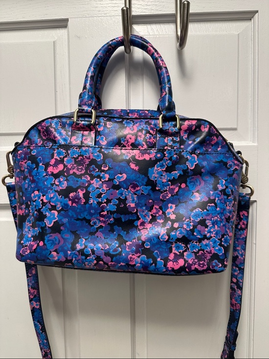 Boden Handbags - Boden Floral Satchel - Blue‎ & Pink
